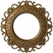 Ekena Millwork Orrington Ceiling Medallion (Fits Canopies up to 6 5/8"), 13 1/4"OD x 6 5/8"ID x 1 1/8"P, Pale Gold CM13ORPAS - alternate 1